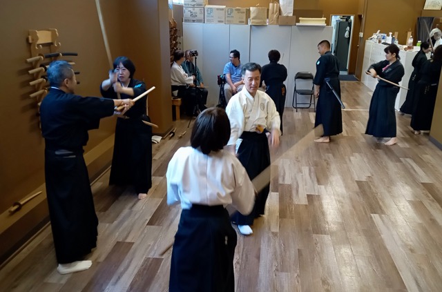 A&B-1部門会員の組太刀講習会